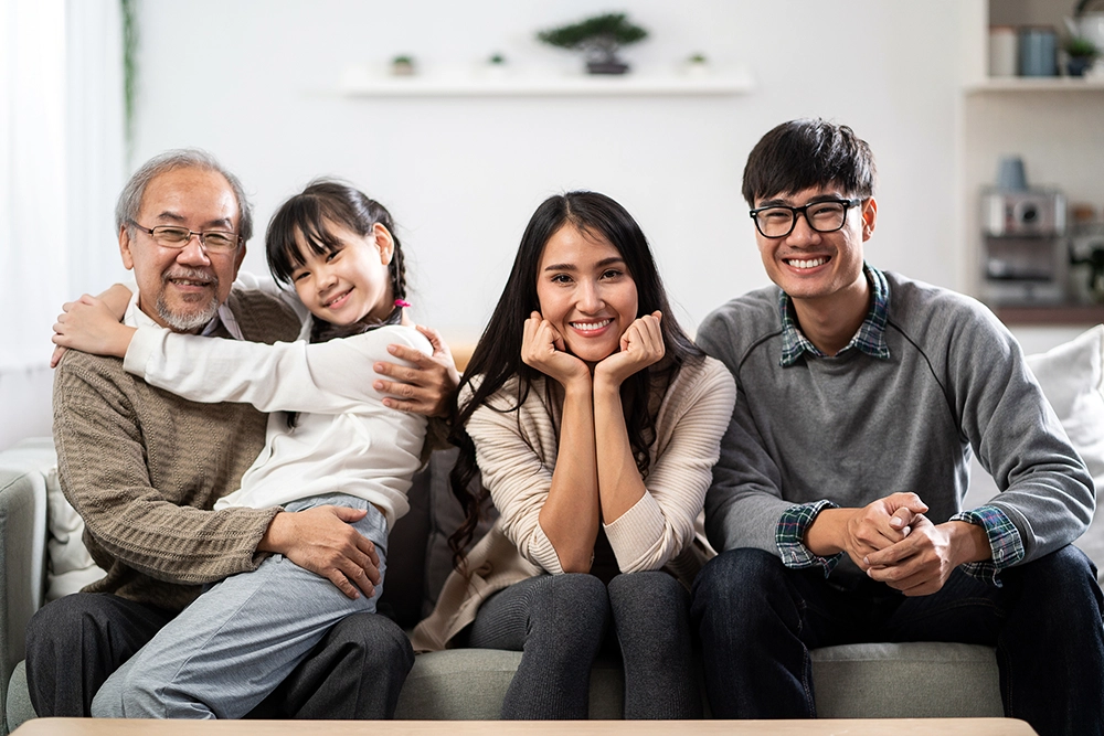 Whitmore Air - Multi Generation Asian Family